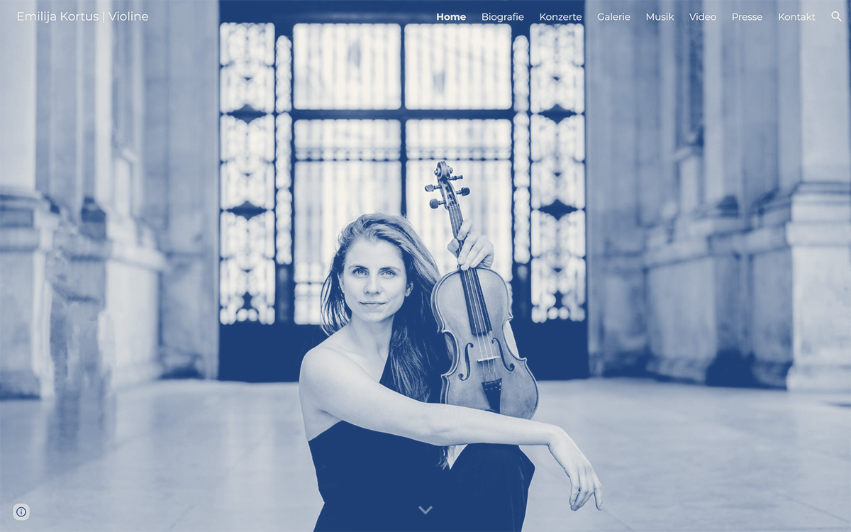 Emilija Kortus website