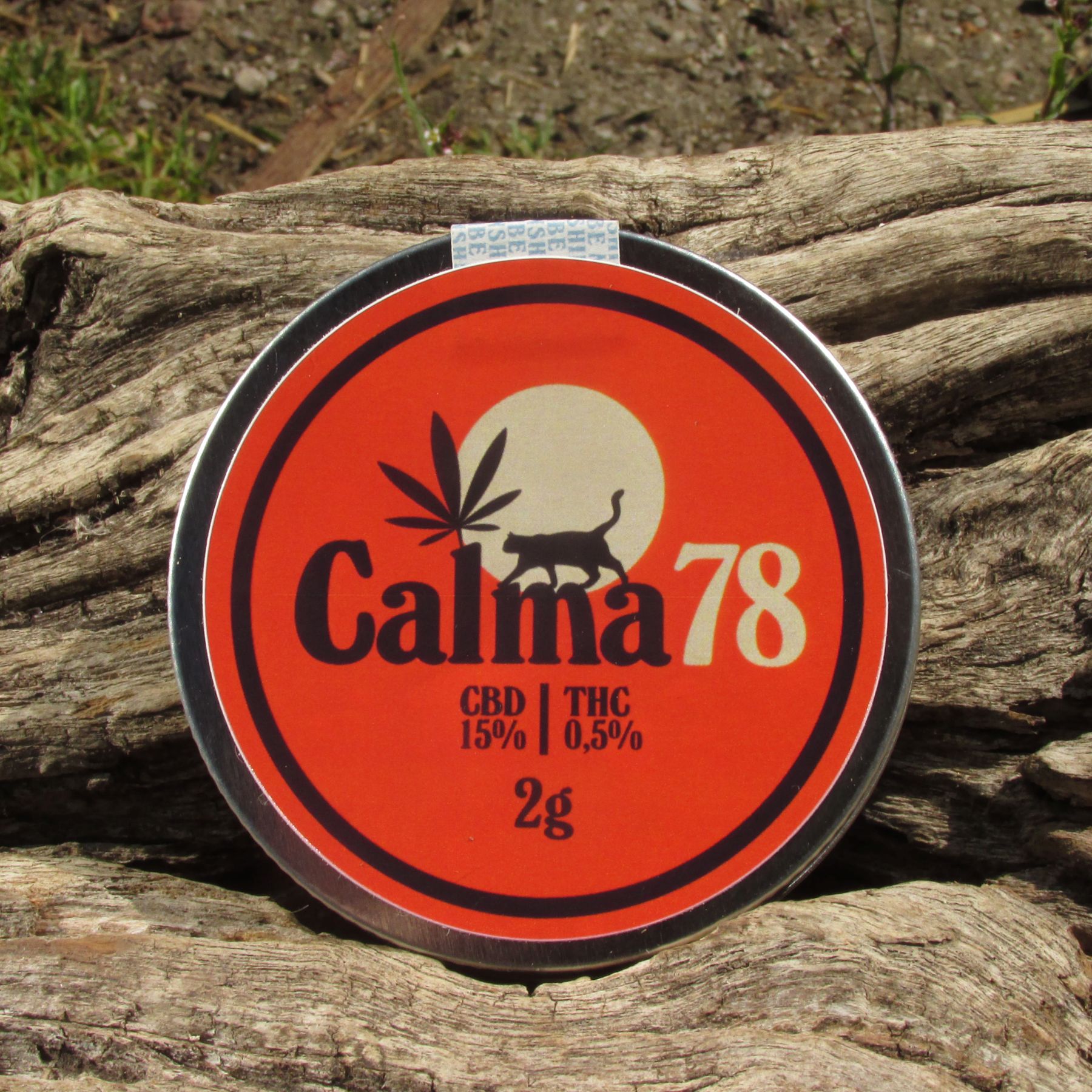 Calma 78 packaging designed by Studio Muti